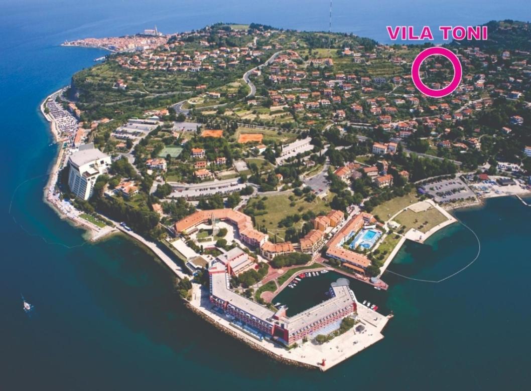 Apartments Vila Toni Portorož Buitenkant foto